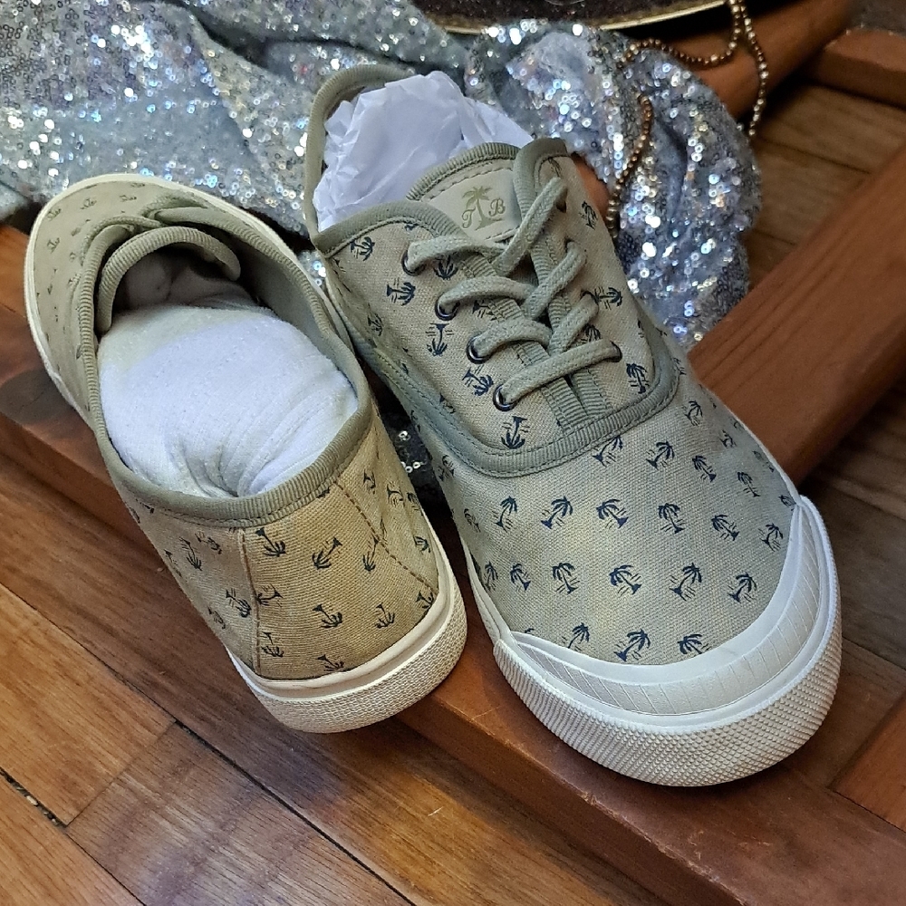 Tommy Bahamas Coconut Point Canvas Sneakers. Men's Size 9. - Picture 2 of 11